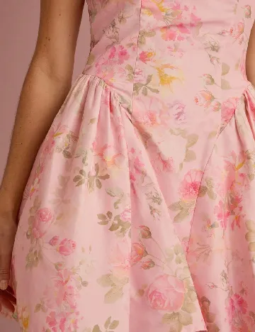 Rochie scurta SHEIN, roz