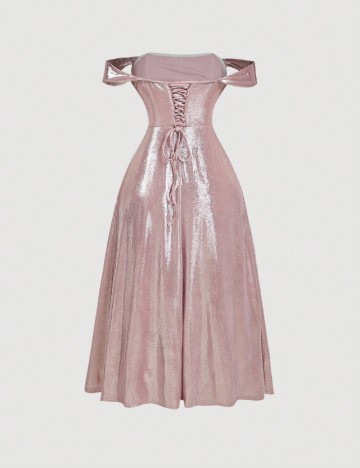Rochie lunga SHEIN, roz