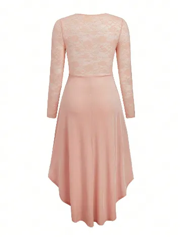 Rochie medie SHEIN CURVE, roz