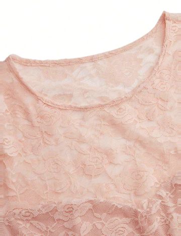 Rochie medie SHEIN CURVE, roz
