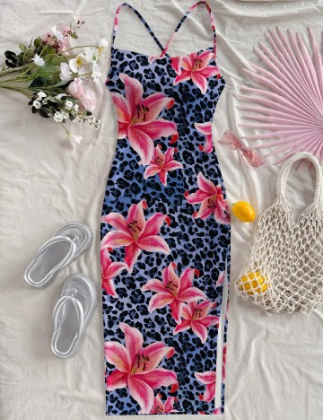 Rochie medie SHEIN, mix culori
