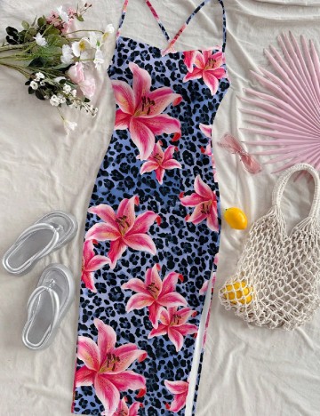 Rochie medie SHEIN, mix culori