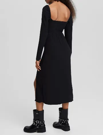 Rochie medie Bershka, negru