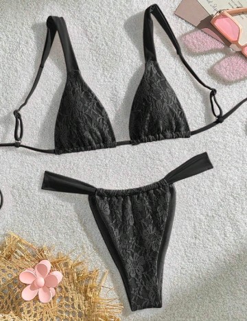 Costum de baie SHEIN, negru