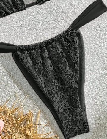 Costum de baie SHEIN, negru