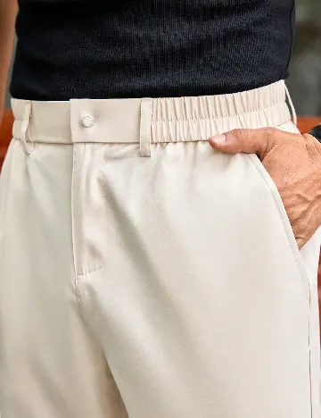 Pantaloni SHEIN, crem