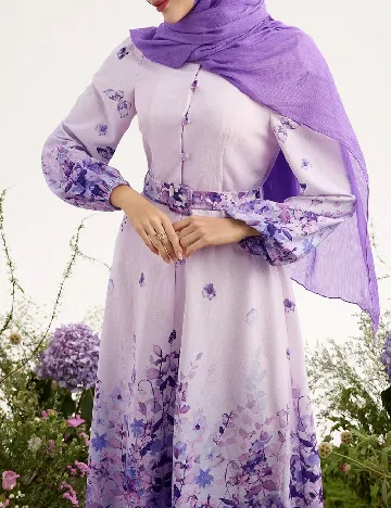 Rochie lunga SHEIN, mov