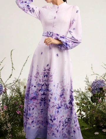 Rochie lunga SHEIN, mov