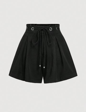 Pantaloni scurti SHEIN, negru