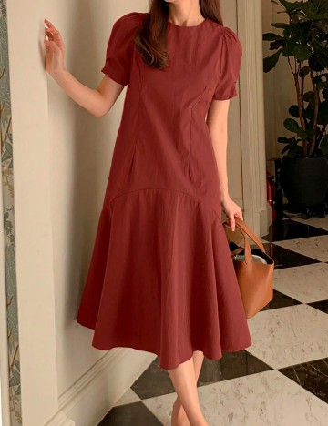 Rochie lunga Dazy, visiniu