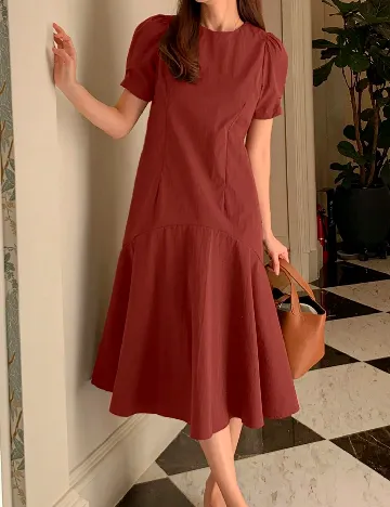 Rochie lunga Dazy, visiniu