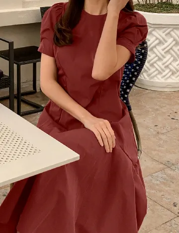 Rochie lunga Dazy, visiniu