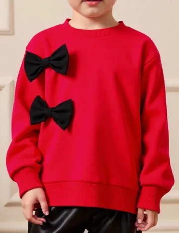 Bluza Shein Kids, rosu