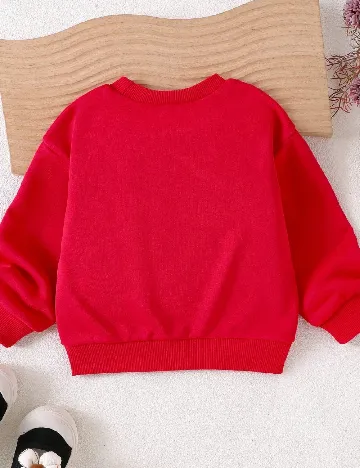 Bluza Shein Kids, rosu