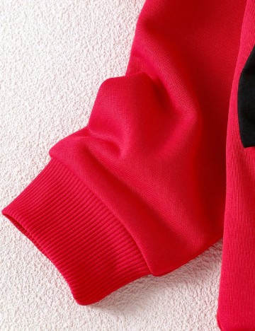 Bluza Shein Kids, rosu