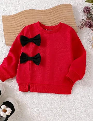 Bluza Shein Kids, rosu