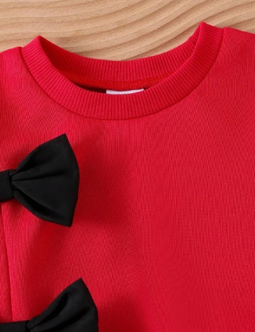Bluza Shein Kids, rosu