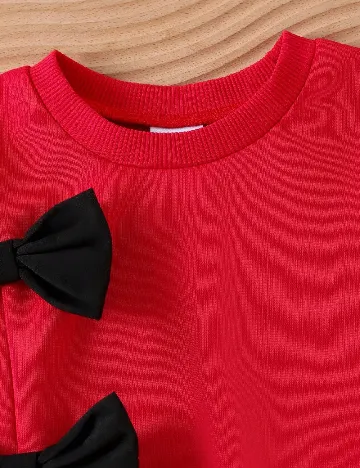 Bluza Shein Kids, rosu