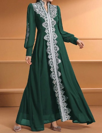 Rochie lunga SHEIN, verde