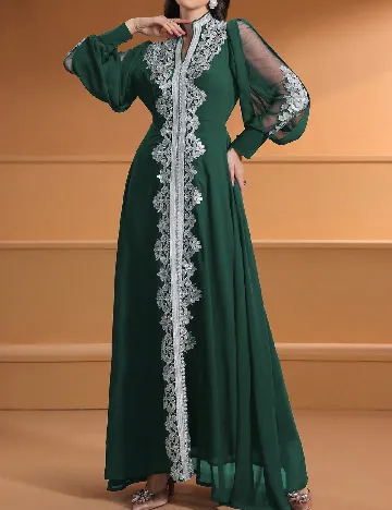 Rochie lunga SHEIN, verde
