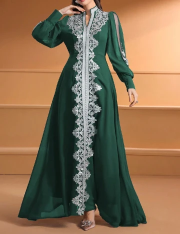Rochie lunga SHEIN, verde