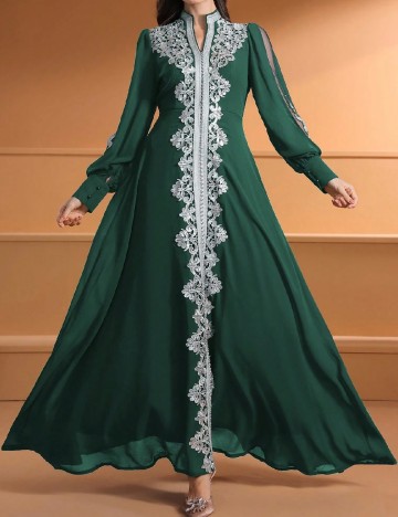 Rochie lunga SHEIN, verde