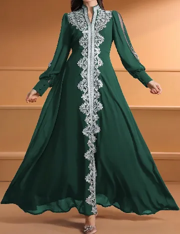 Rochie lunga SHEIN, verde