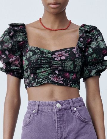 Top Zara, negru