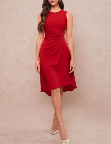 Rochie scurta SHEIN, rosu