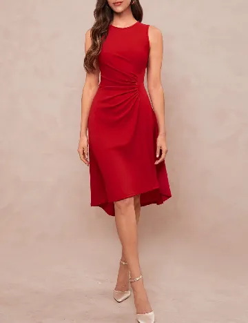 Rochie scurta SHEIN, rosu