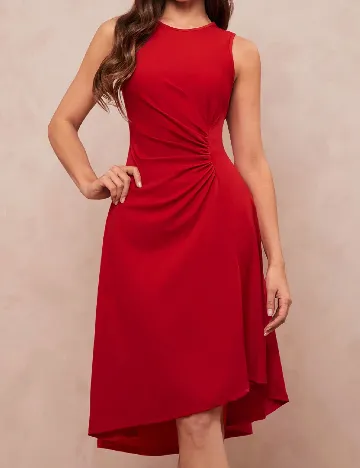Rochie scurta SHEIN, rosu