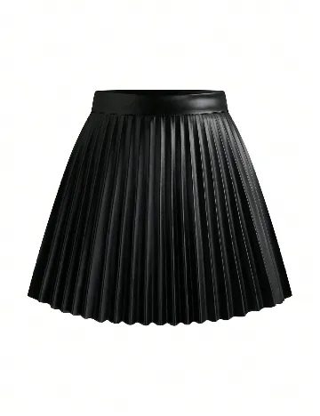 Fusta SHEIN CURVE, negru