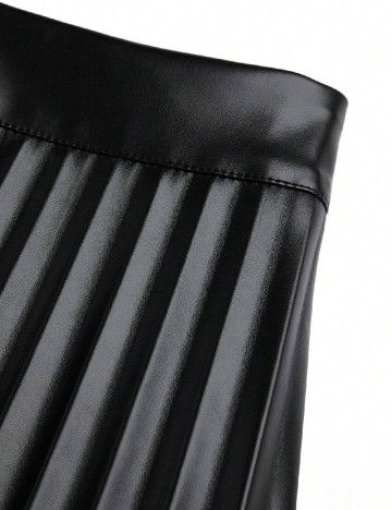 Fusta SHEIN CURVE, negru