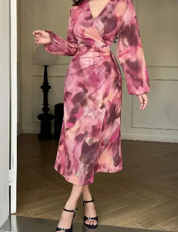 Rochie medie Dazy, mix culori
