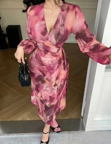 Rochie medie Dazy, mix culori