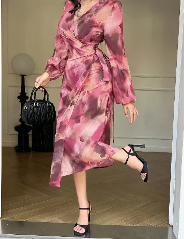 Rochie medie Dazy, mix culori