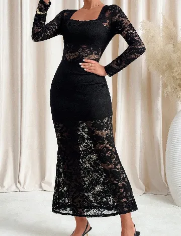 Rochie lunga SHEIN, negru