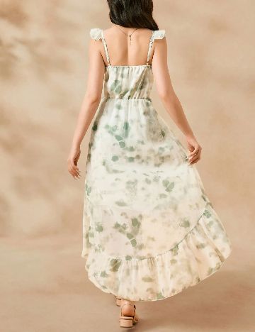 Rochie Shein Kids, verde/alb