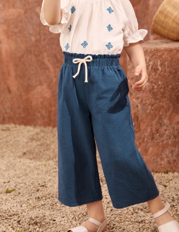 Pantaloni Shein Kids, albastru