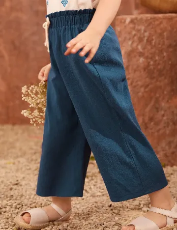 Pantaloni Shein Kids, albastru