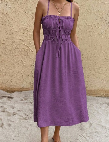 Rochie medie SHEIN, mov