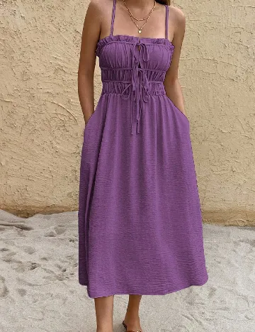 Rochie medie SHEIN, mov