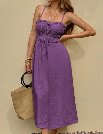 Rochie medie SHEIN, mov