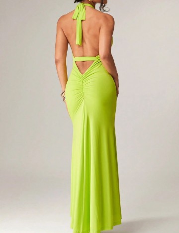 Rochie lunga SHEIN, verde