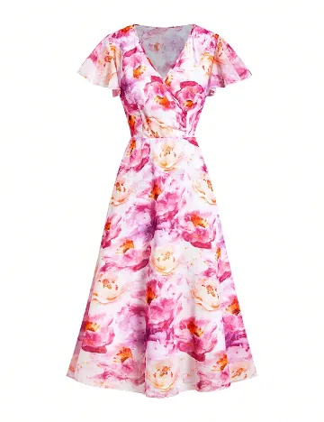 Rochie medie SHEIN, floral