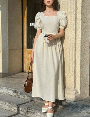 Rochie Shein Kids, galben deschis