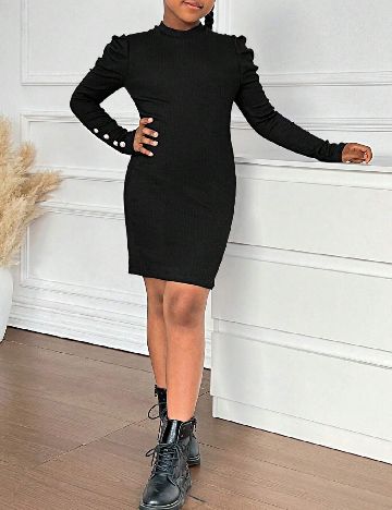 Rochie Shein Kids, negru