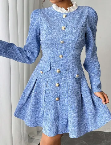 Rochie scurta SHEIN, albastru