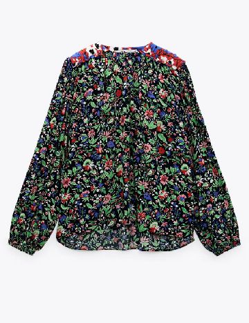 Bluza Zara, floral print