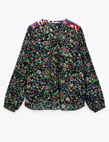 Bluza Zara, floral print
